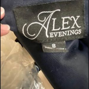 Beautiful evening gown, Navy